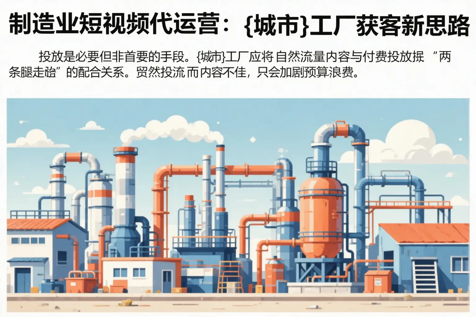 制造业短视频代运营：桂林工厂获客新思路
