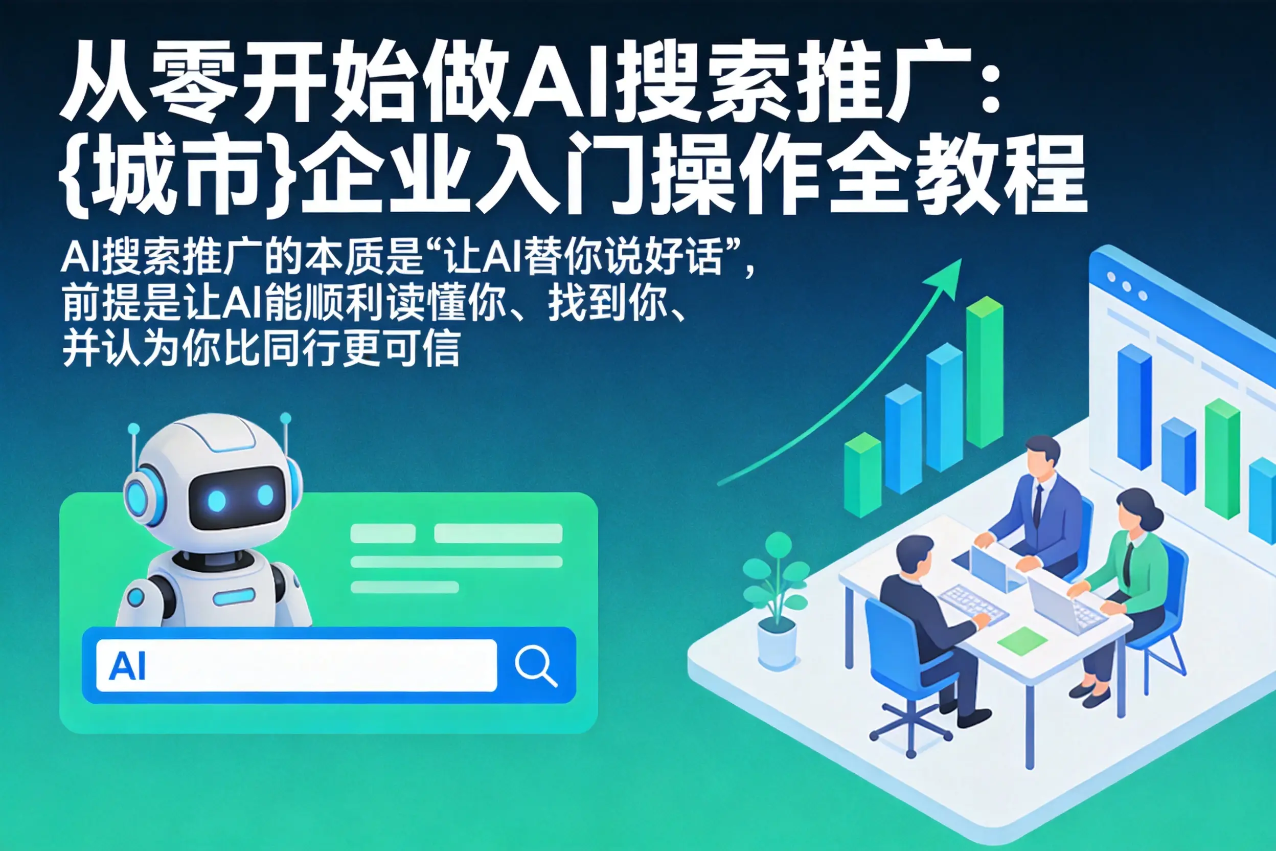 从零开始做AI搜索推广：桂林企业入门操作全教程