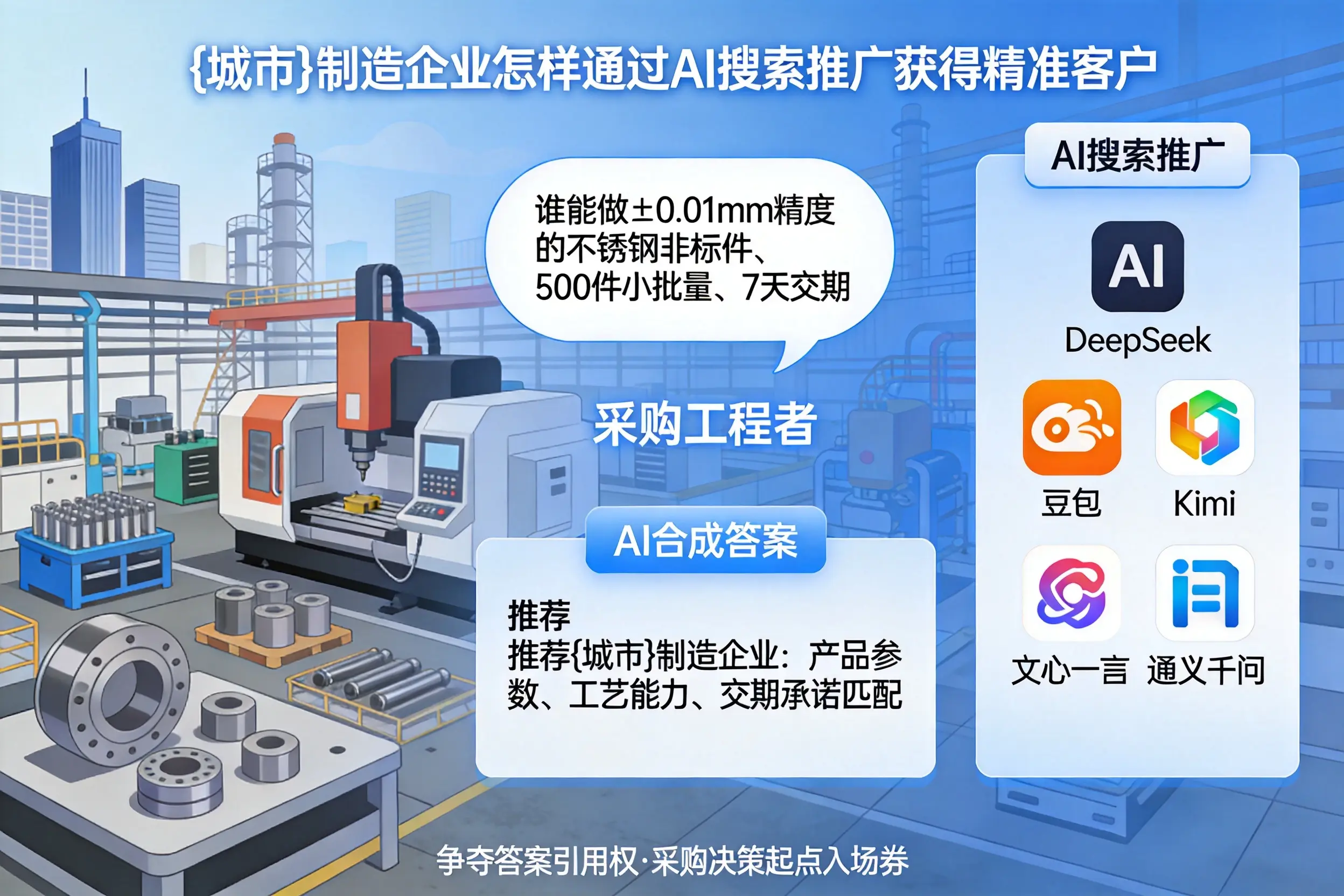 桂林制造企业怎样通过AI搜索推广获得精准客户