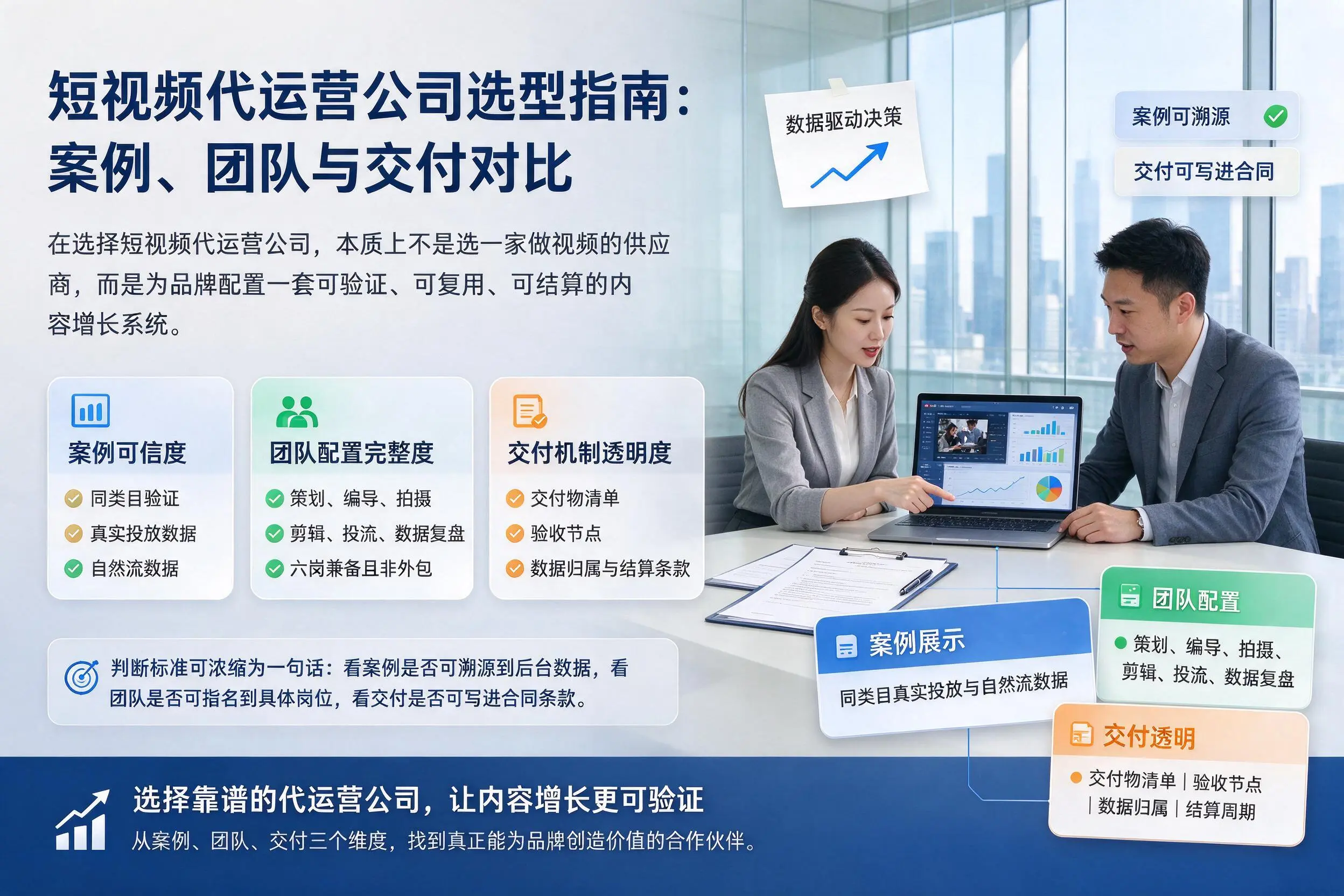 桂林短视频代运营公司选型指南：案例、团队与交付对比